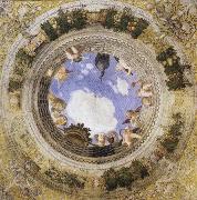 Andrea Mantegna Ceiling Oculus Spain oil painting artist